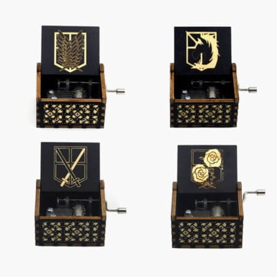 Home 9 Attack on Titan Music Box