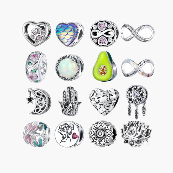 Silver Charms A Love and Peace Collection