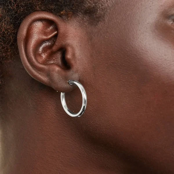 Essential Silver Hoops Collection Earrings