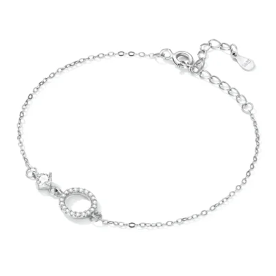 Silver Simple Ring Bracelet