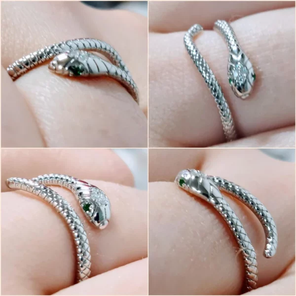 Silver Snake Ring