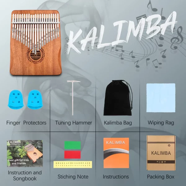 Portable Kalimba Thumb Piano