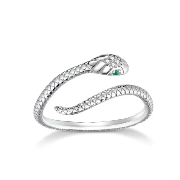 Silver Snake Ring