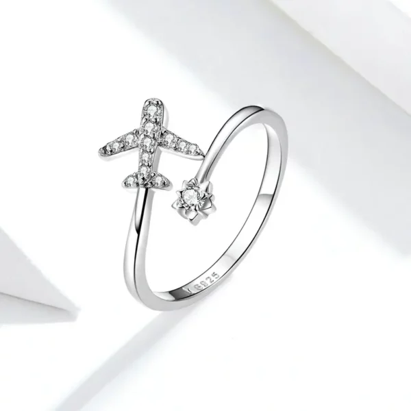 Silver Travel Adjustable Ring