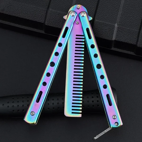 Portable Butterfly Comb Training Knife