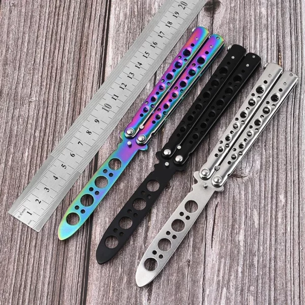 Portable Butterfly Comb Training Knife