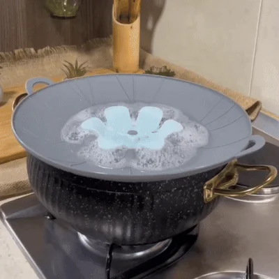 Silicone Spill Proof Pot Lid