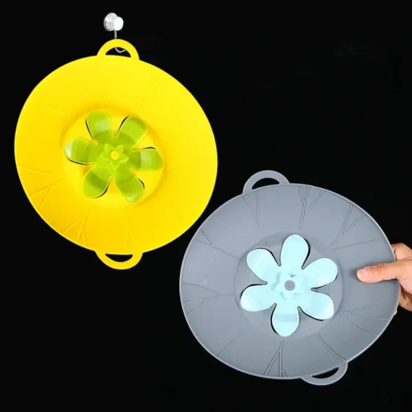 Silicone Spill Proof Pot Lid